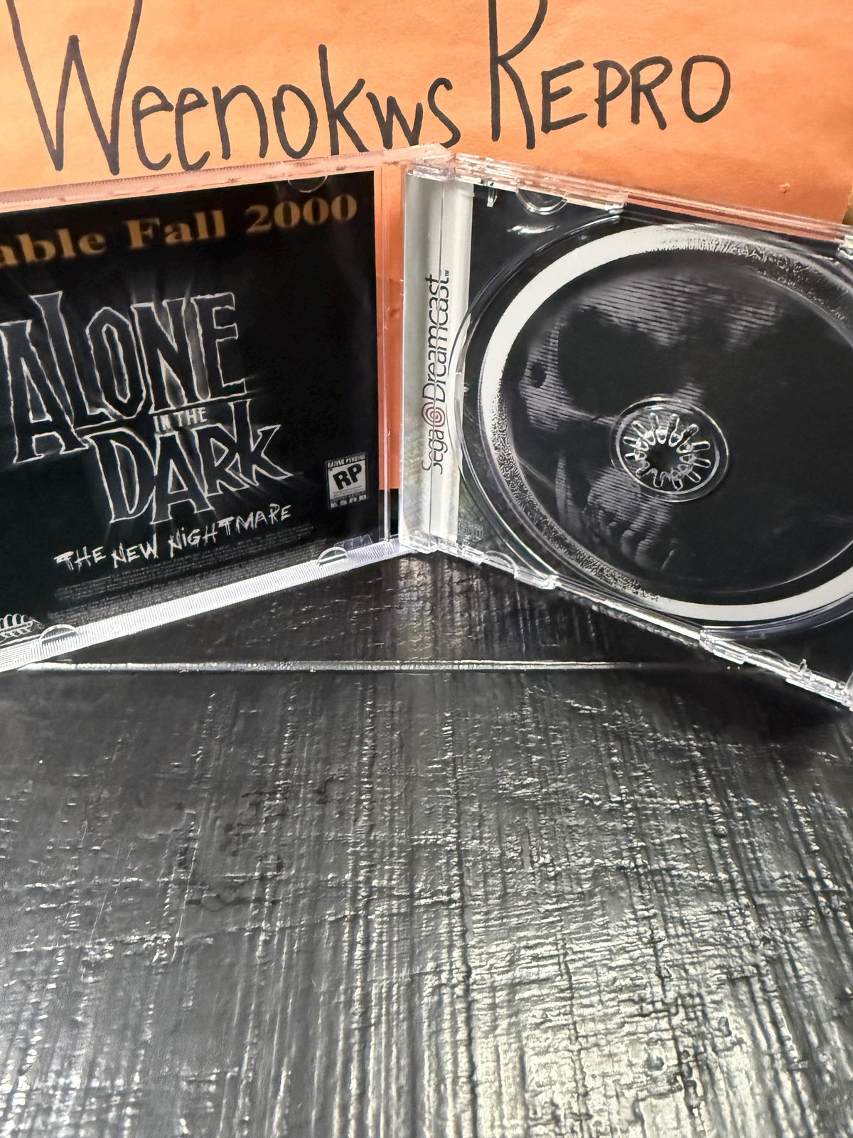The Ring Terrors Realm REPRODUCTION CASE No Disc Dreamcast