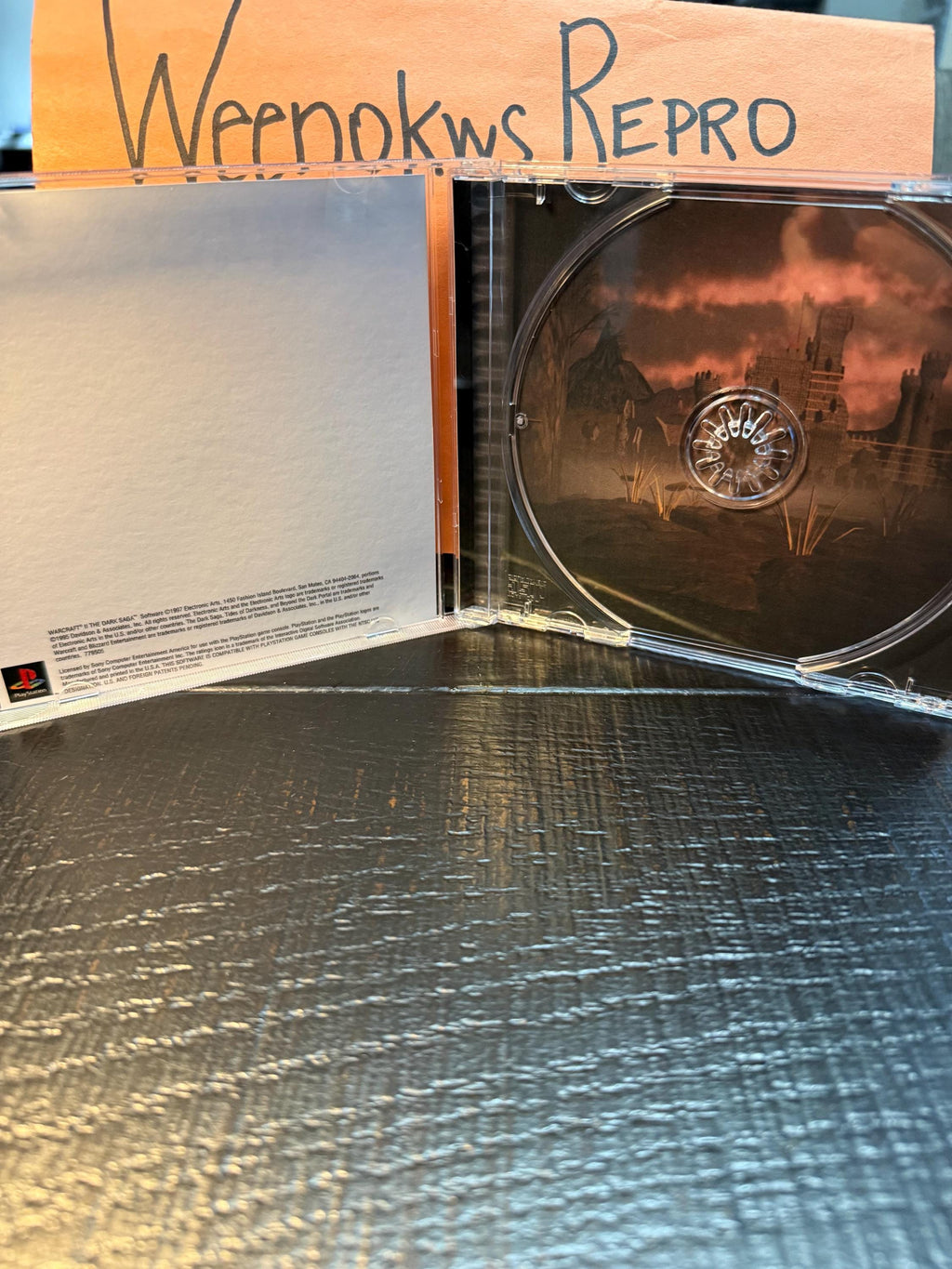 Warcraft II 2 Dark Saga REPLACMENT CASE No Disc!