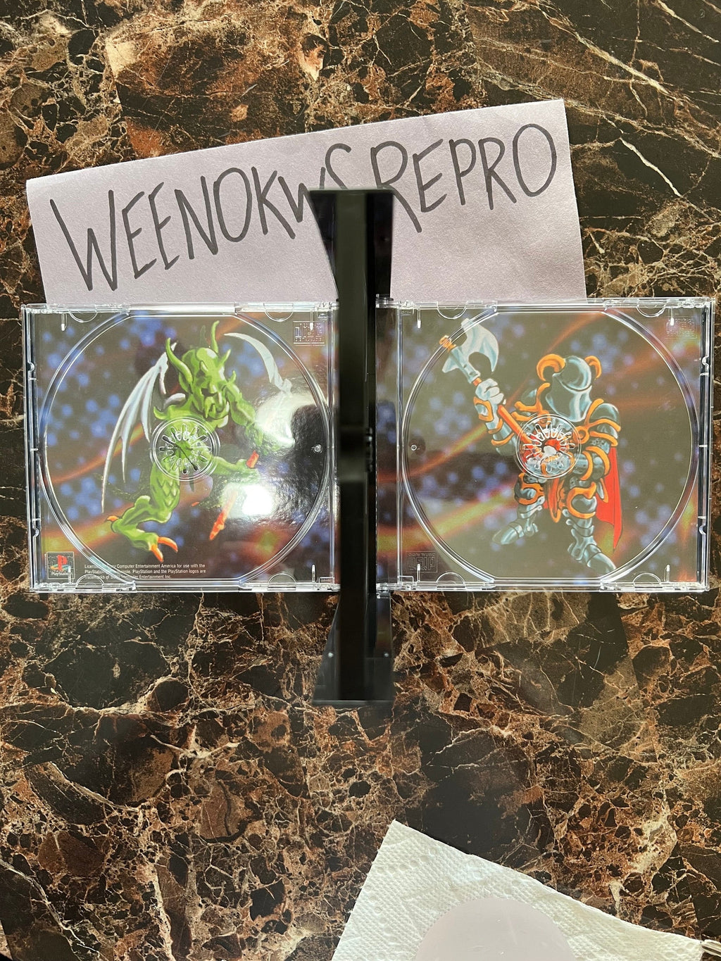 Ogre Battle Limited Edition REPLACMENT CASE No Disc ps1