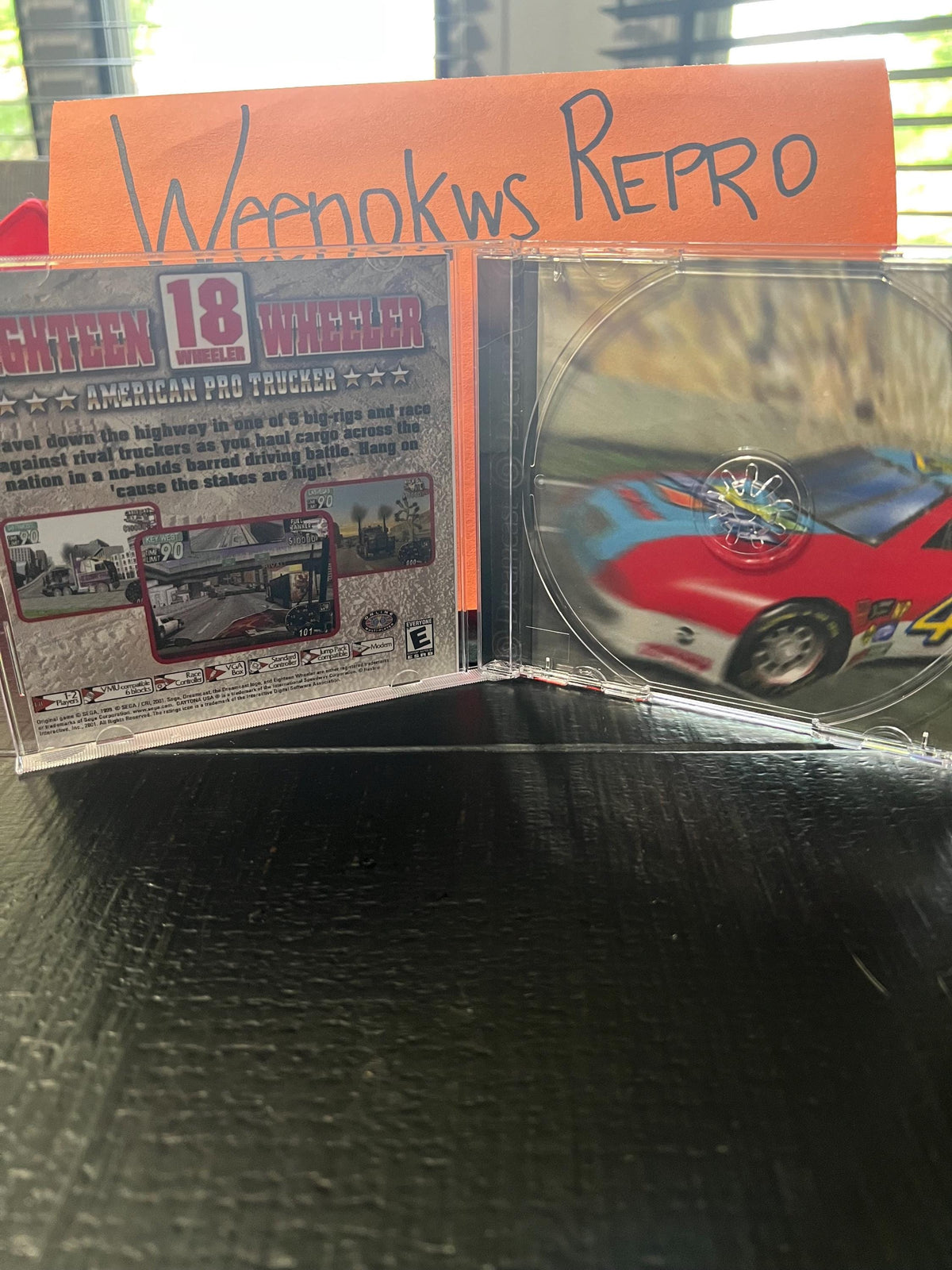 Daytona USA REPRODUCTION CASE No Disc Dreamcast