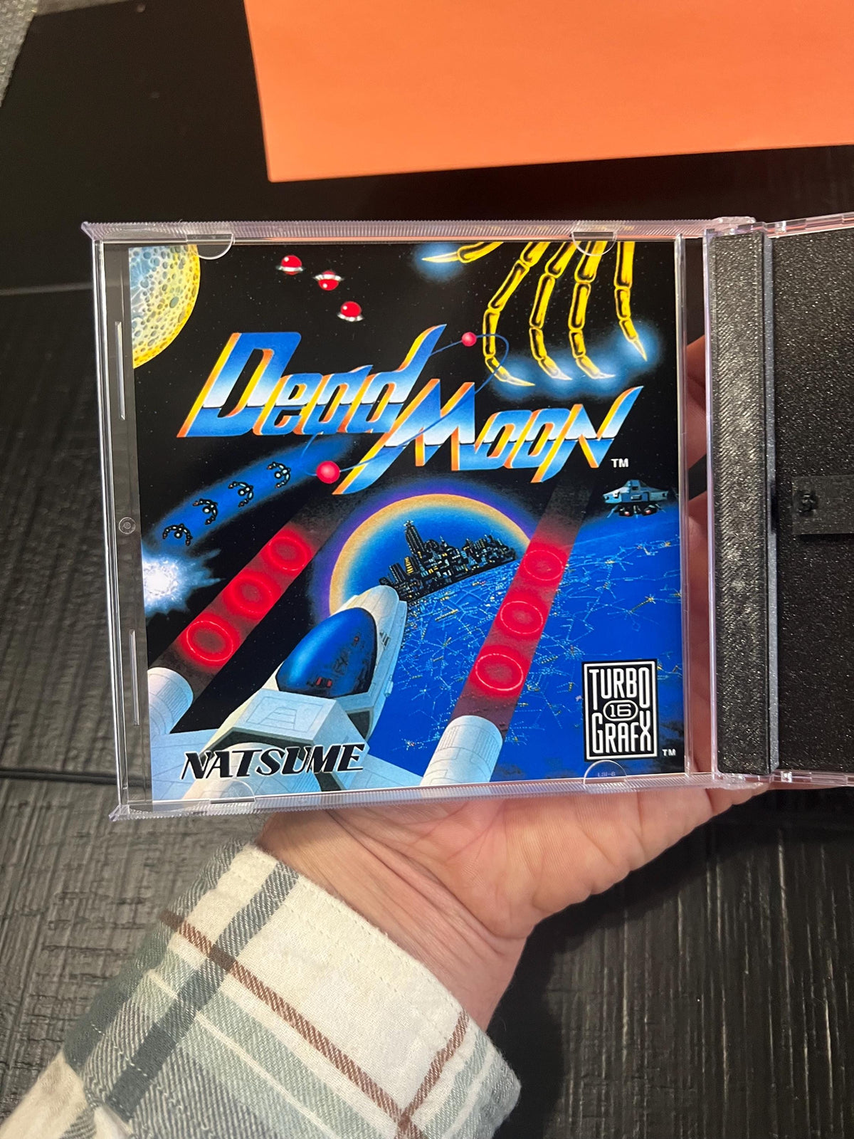 Dead Moon REPRODUCTION Case No Game 3D Printed Turbo Grafx