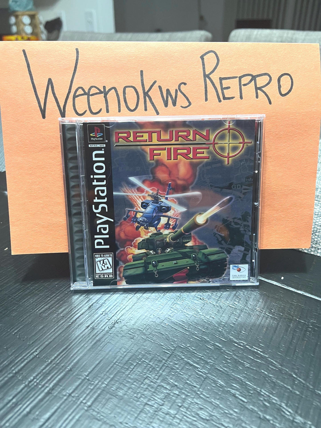 Return Fire REPLACMENT CASE No Disc! Ps1