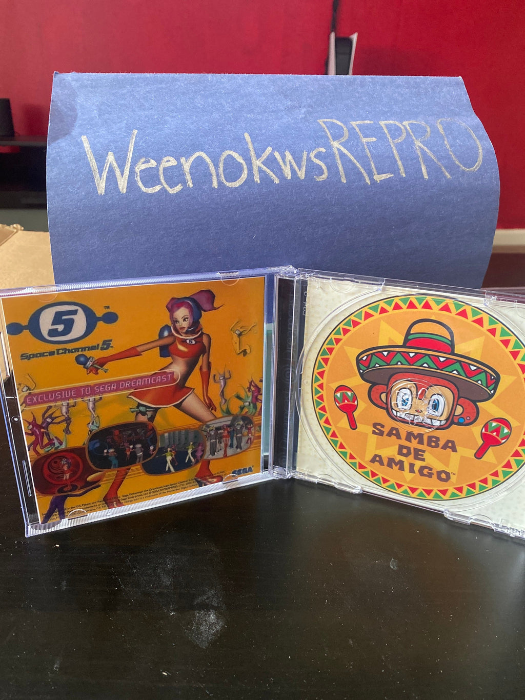 Samba De Amigo REPRODUCTION CASE No Disc Dreamcast