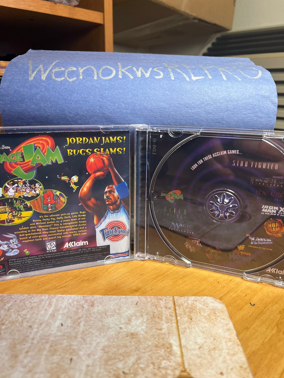 Batman Forever The Arcade Game REPLACEMENT CASE No Disc ps1