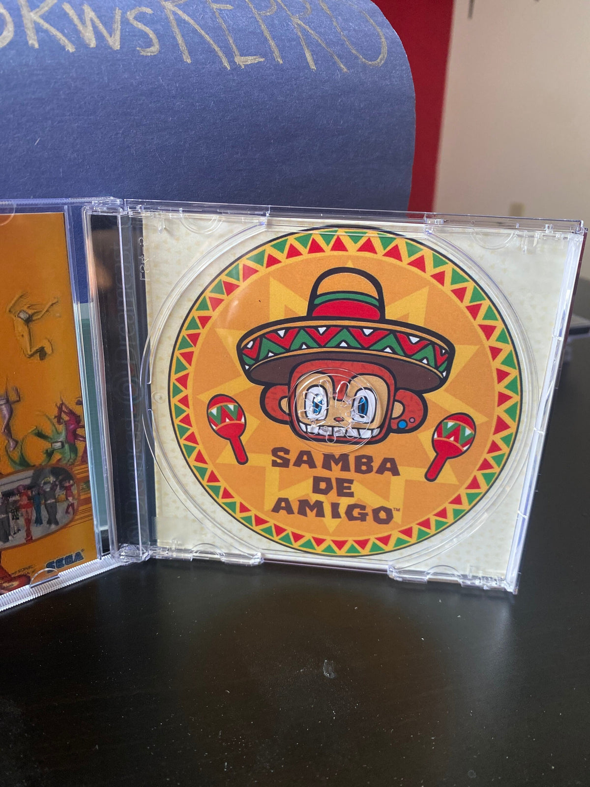 Samba De Amigo REPRODUCTION CASE No Disc Dreamcast