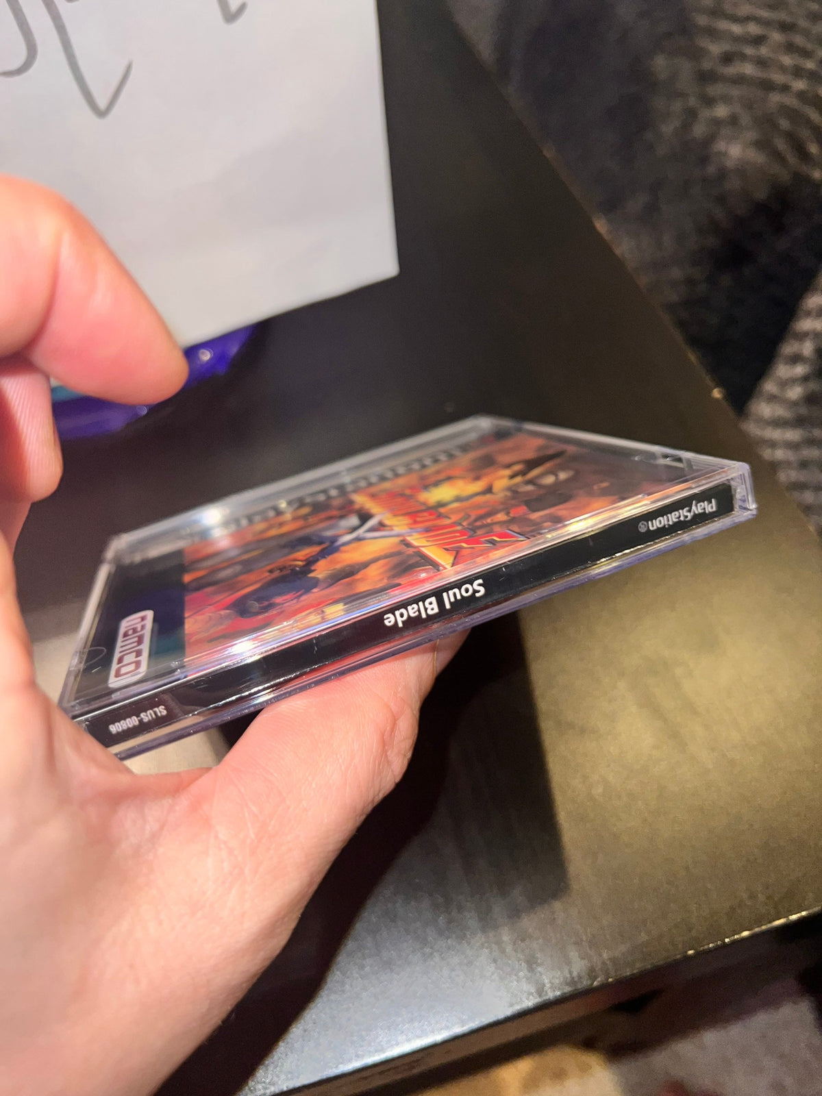 Soul Blade REPLACMENT CASE No Disc! Ps1