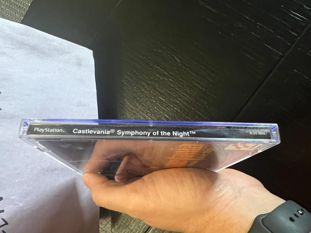 Castlevania Symphony of the Night REPLACMENT CASE No Disc! Ps1