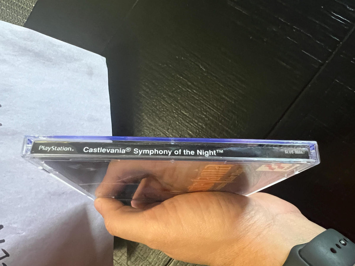 Castlevania Symphony of the Night REPLACMENT CASE No Disc! Ps1