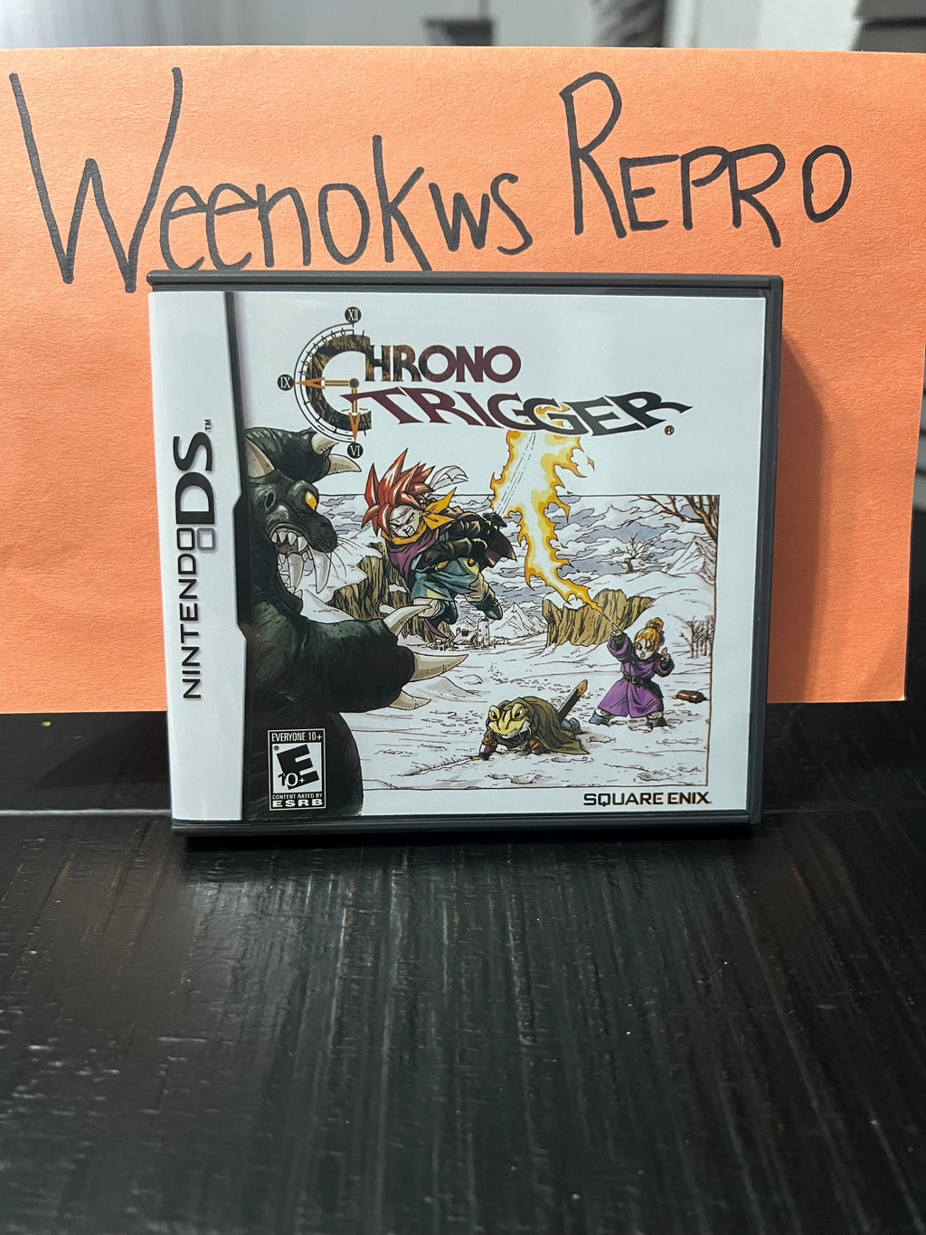 Chrono Trigger DS REPLACEMENT CASE No Game Case Only