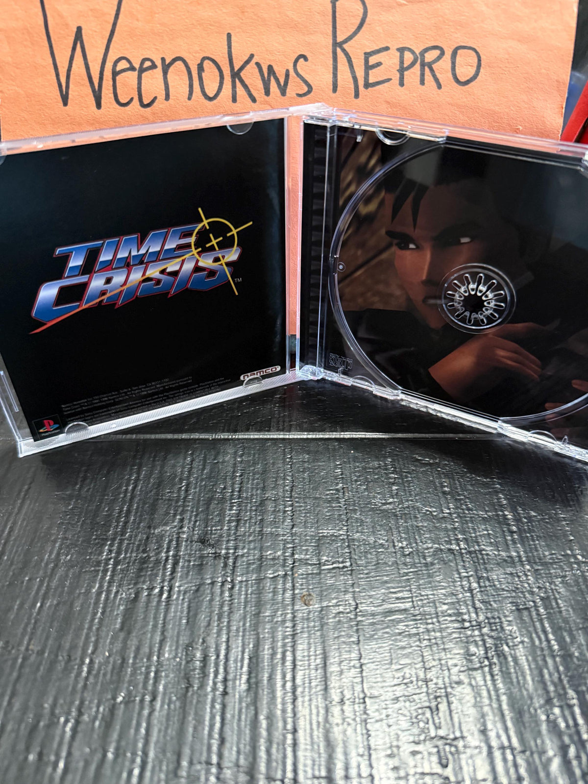 Time Crisis 1 REPLACMENT CASE No Game! Ps1