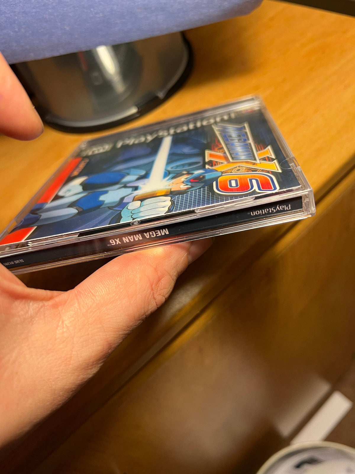 MegaMan X6 REPLACMENT CASE No Disc Ps1