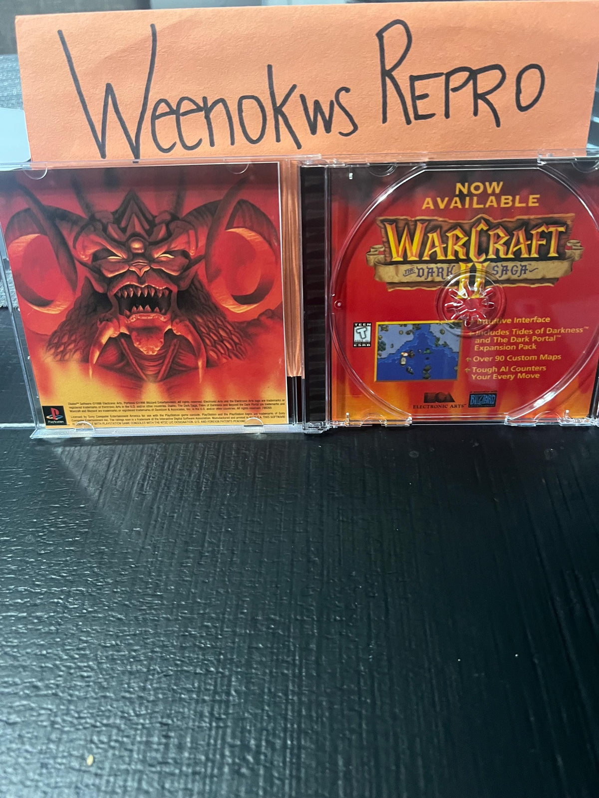 Diablo REPLACMENT CASE No Disc! Ps1