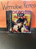 Dead or Alive 1 REPLACMENT CASE No Disc!! Ps1