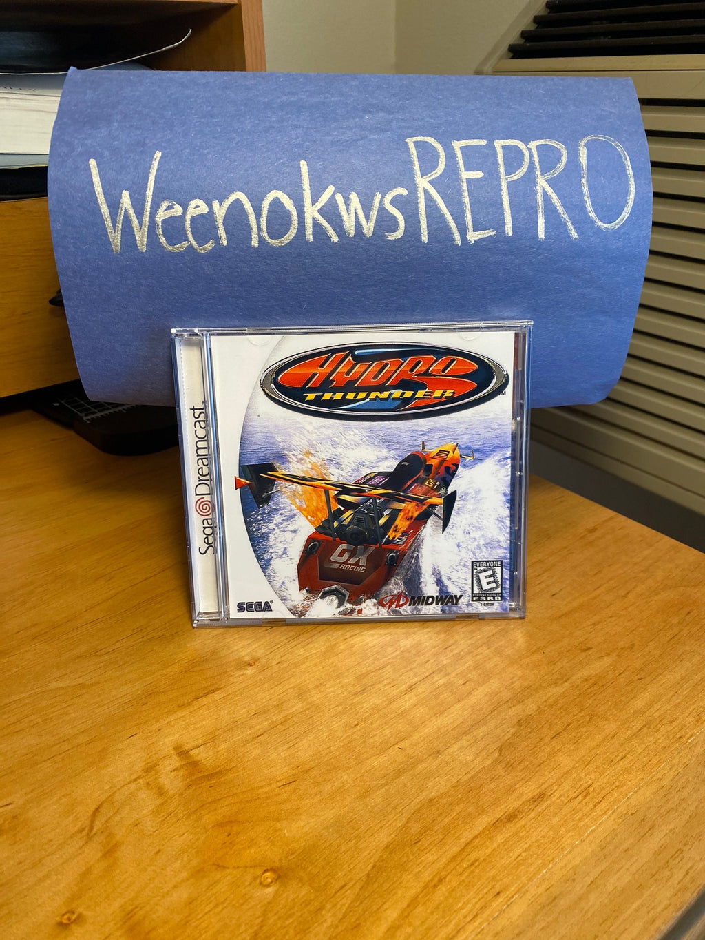 Hydro Thunder REPRODUCTION Case NO DISC Dreamcast