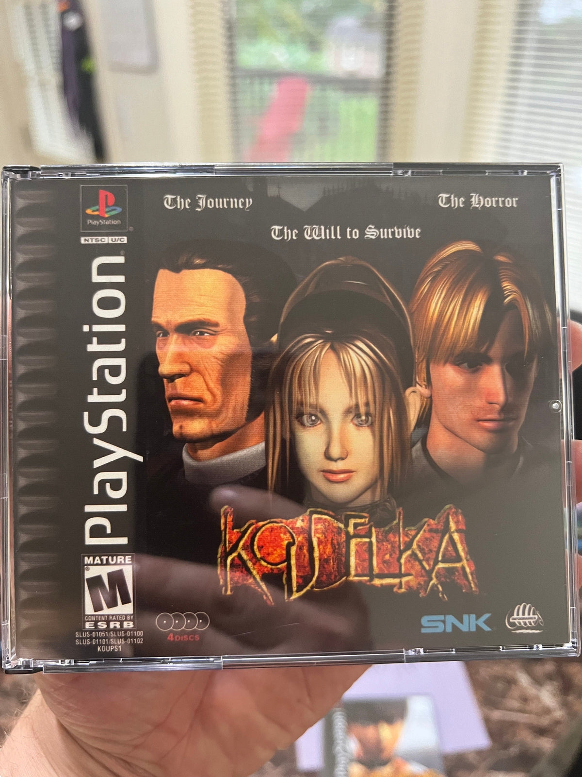 Koudelka REPLACEMENT CASE No Disc ps1