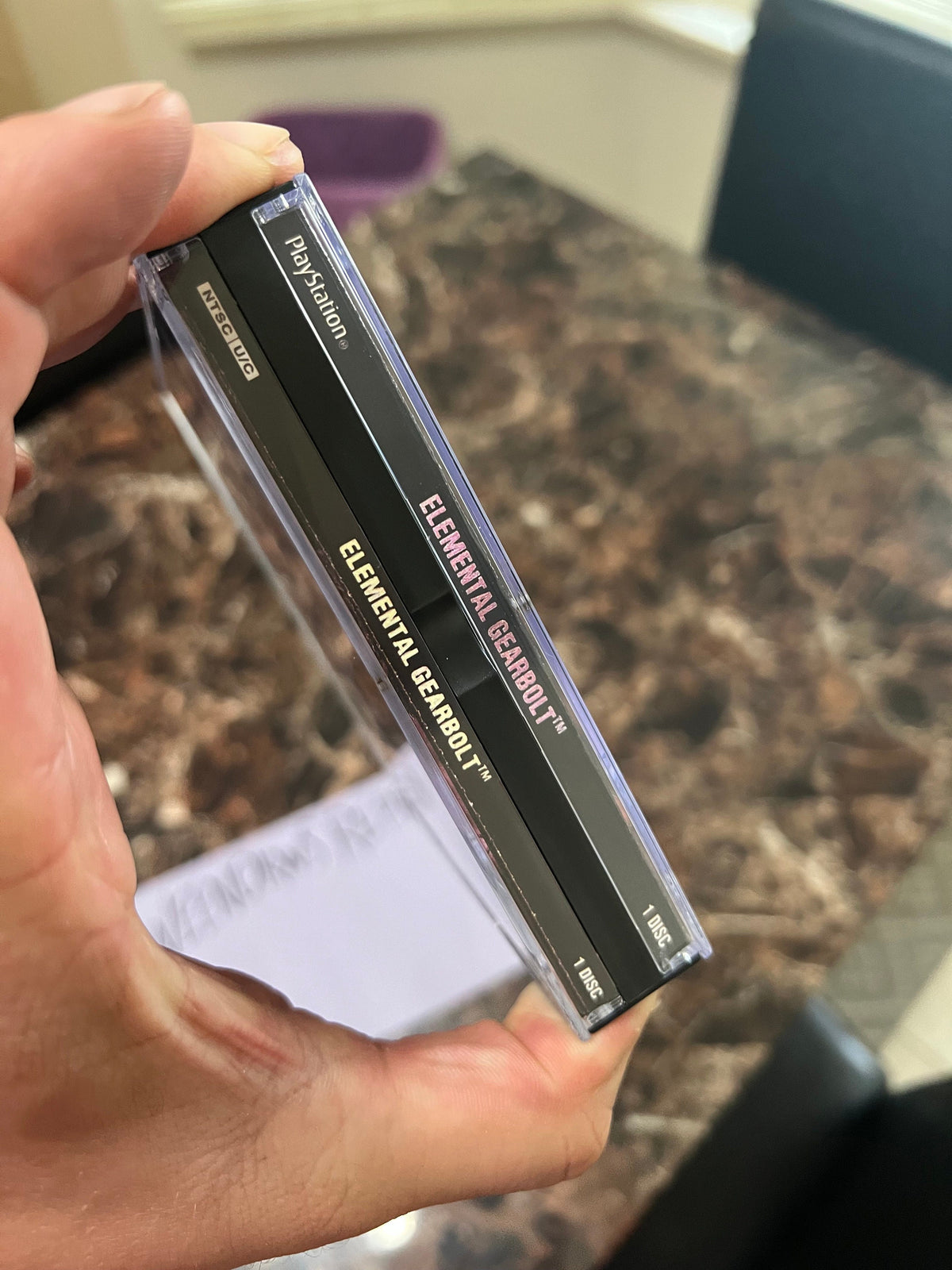Elemental Gearbolt REPLACMENT CASE No Disc! Ps1