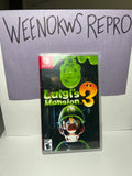 Luigi’s Mansion 3 REPLACEMENT CASE No Game! Nintendo Switch