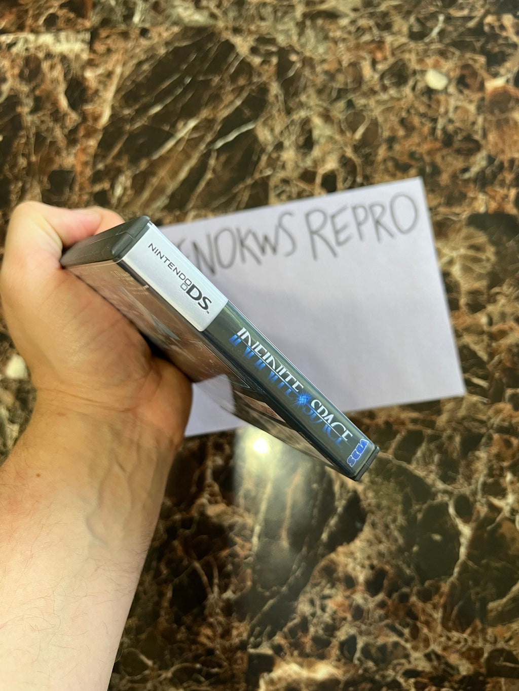 Infinite Space REPLACEMENT CASE No Game! Nintendo DS