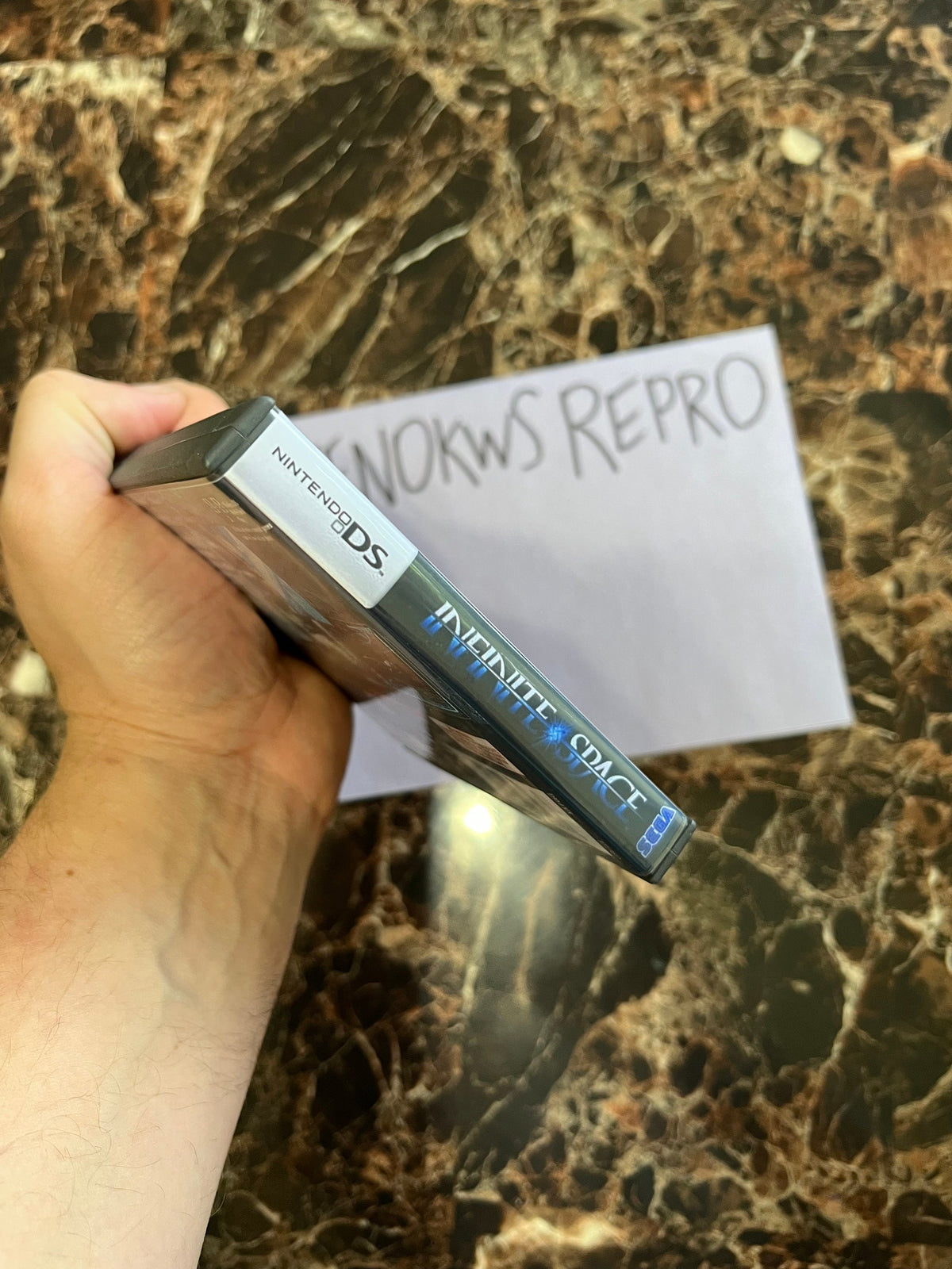 Infinite Space REPLACEMENT CASE No Game! Nintendo DS