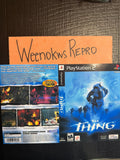 The Thing REPLACEMENT Artwork Only No Case! Ps2
