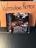 Twisted Metal 4 REPLACMENT CASE No Disc Ps1