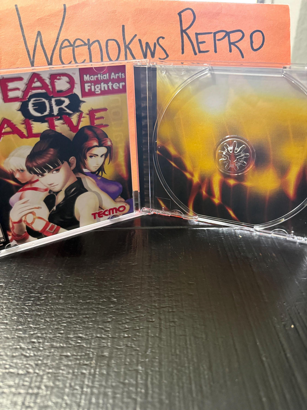Dead or Alive 1 REPLACMENT CASE No Disc!! Ps1