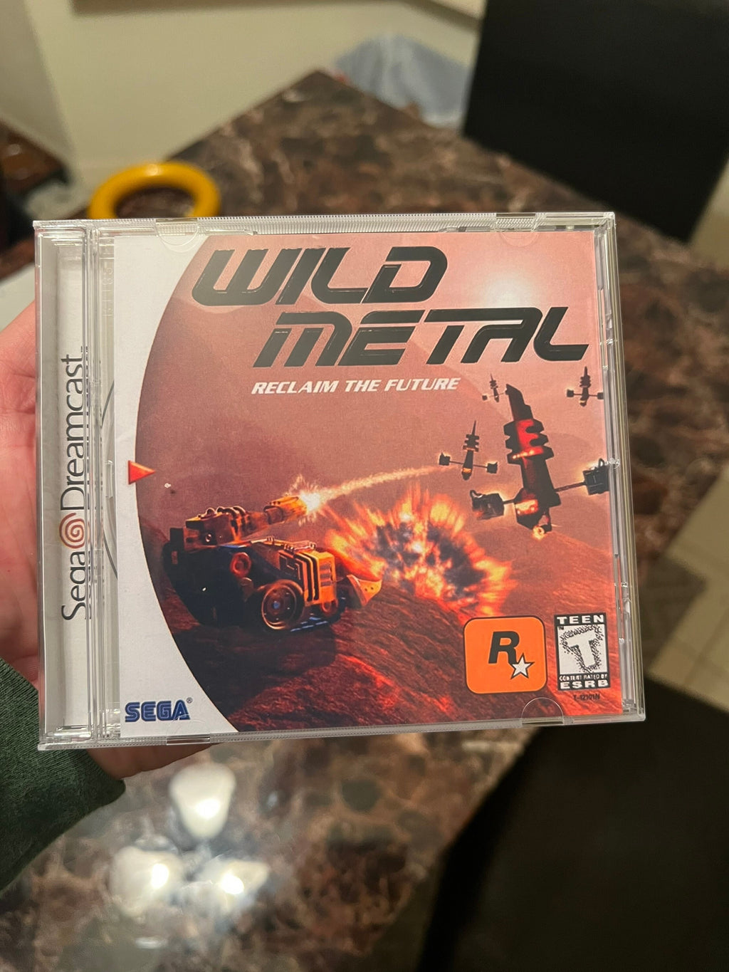 Wild Metal REPRODUCTION CASE No Disc! Dreamcast