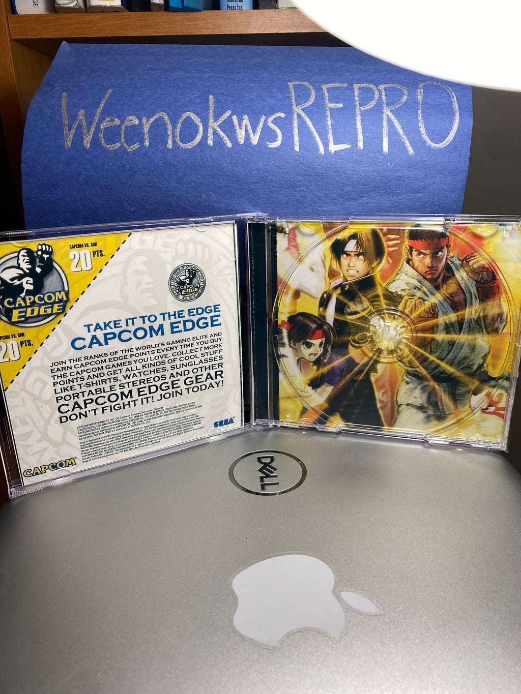 Capcom vs SNK REPRODUCTION Case No Game Dreamcast