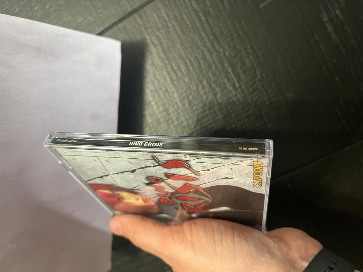 Dino Crisis REPLACMENT CASE No Disc! Ps1
