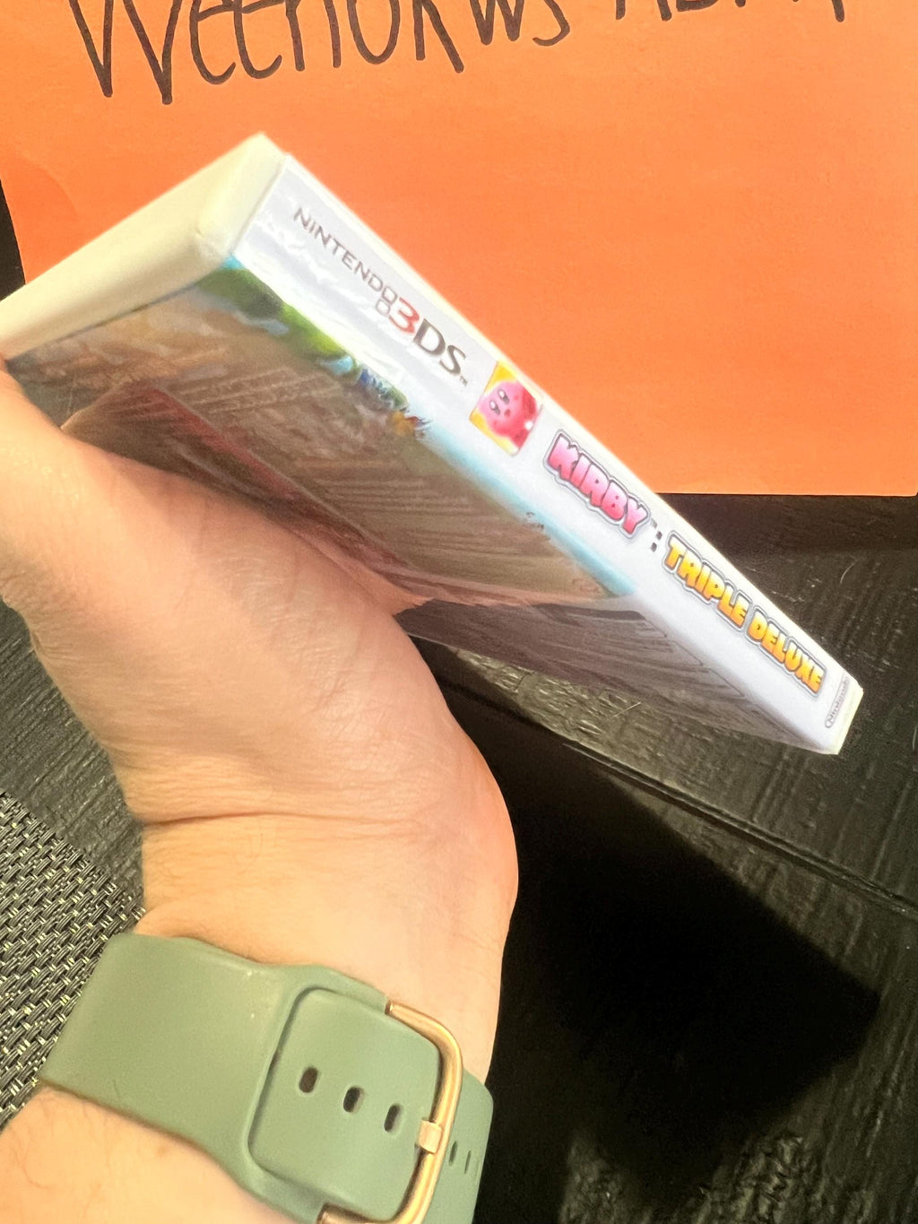 Kirby Triple Deluxe REPLACEMENT CASE No Game! Nintendo 3ds
