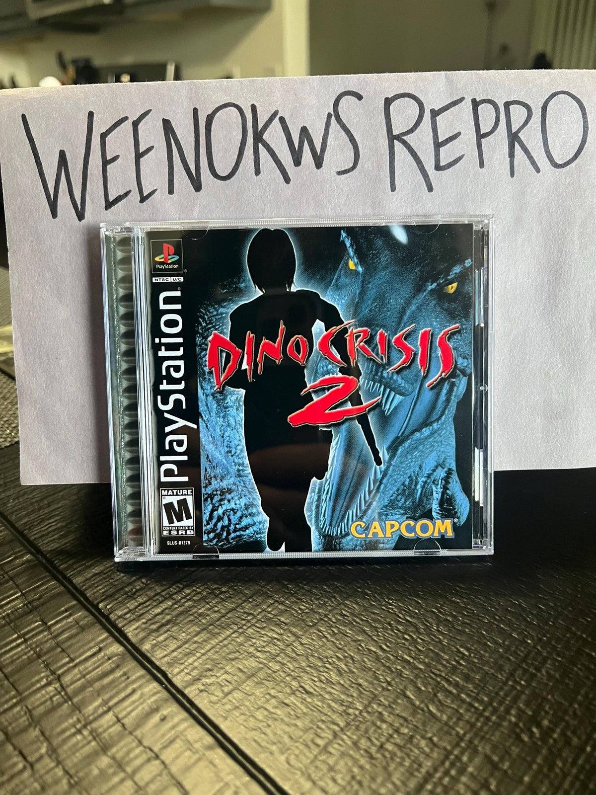 Dino crisis 2 REPLACMENT Case No Game ps1