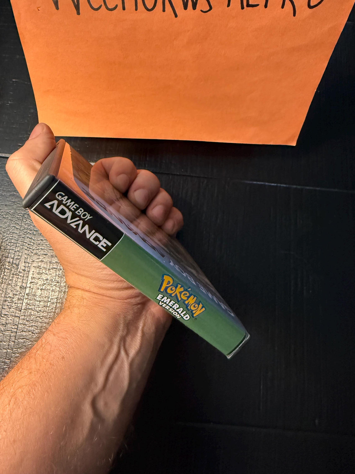 Pokémon Pokemon Emerald version REPLACEMENT CASE No Game! Nintendo Gameboy Advance GBA