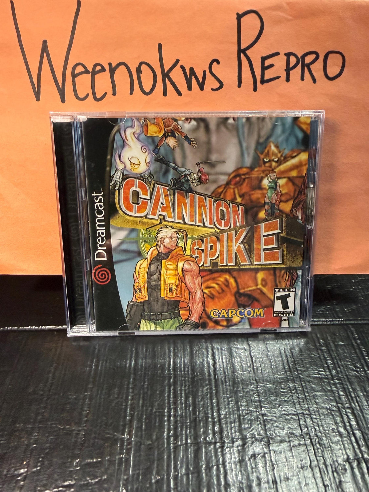 Cannon Spike REPRODUCTION Case No Game Dreamcast