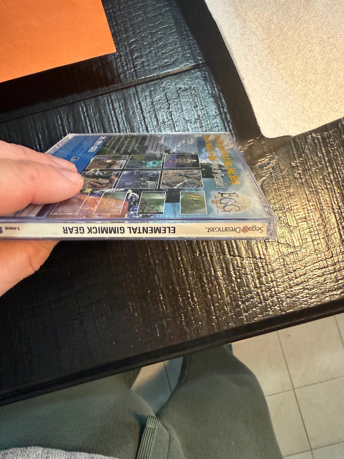 EGG Elemental Gimmick Gear REPRODUCTION CASE No Disc Dreamcast