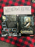 Castlevania Lament of Innocence REPLACEMENT ART Only No Disc No Case Ps2