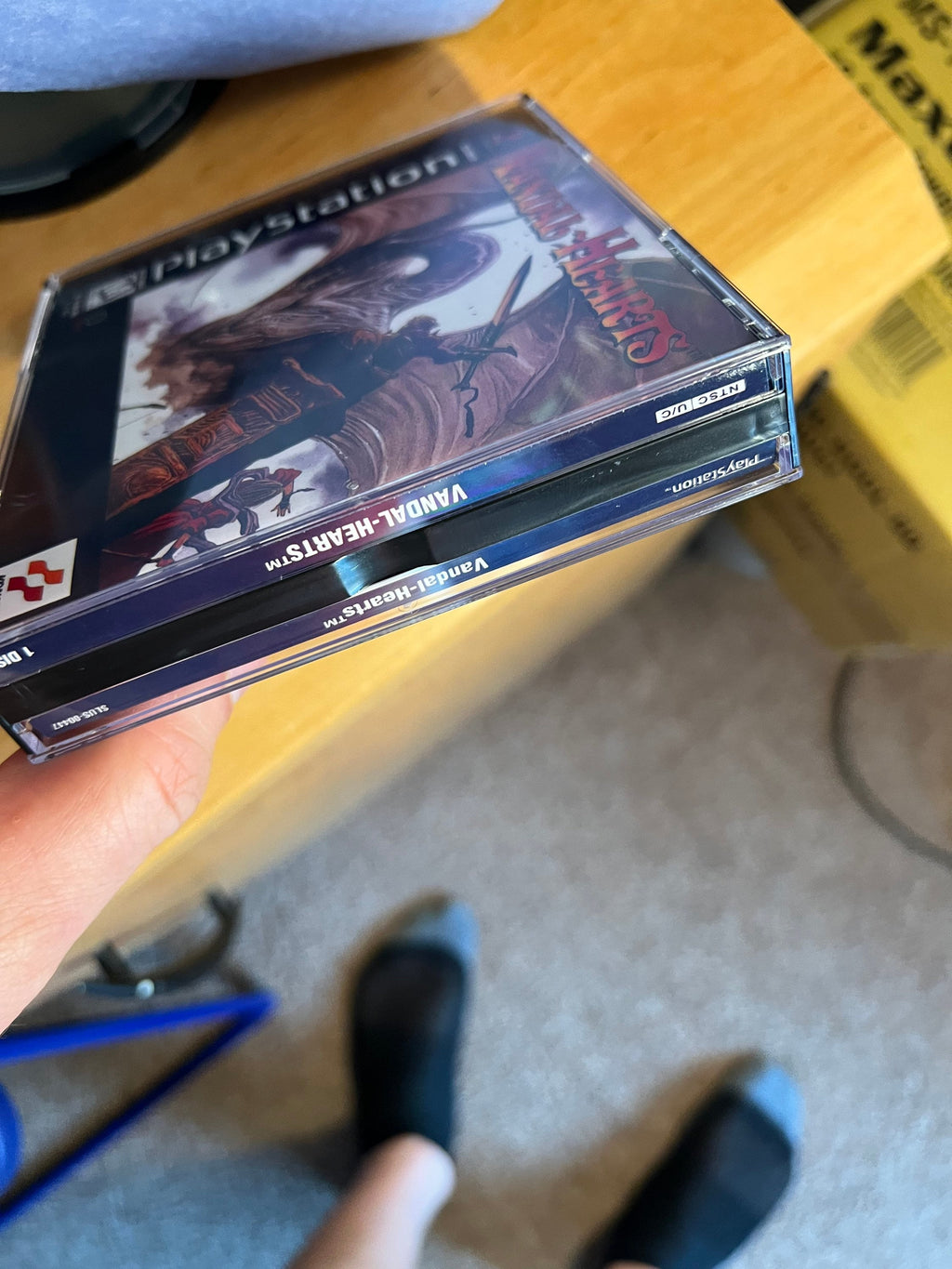 Vandal Hearts REPLACEMENT CASE No Disc! Ps1