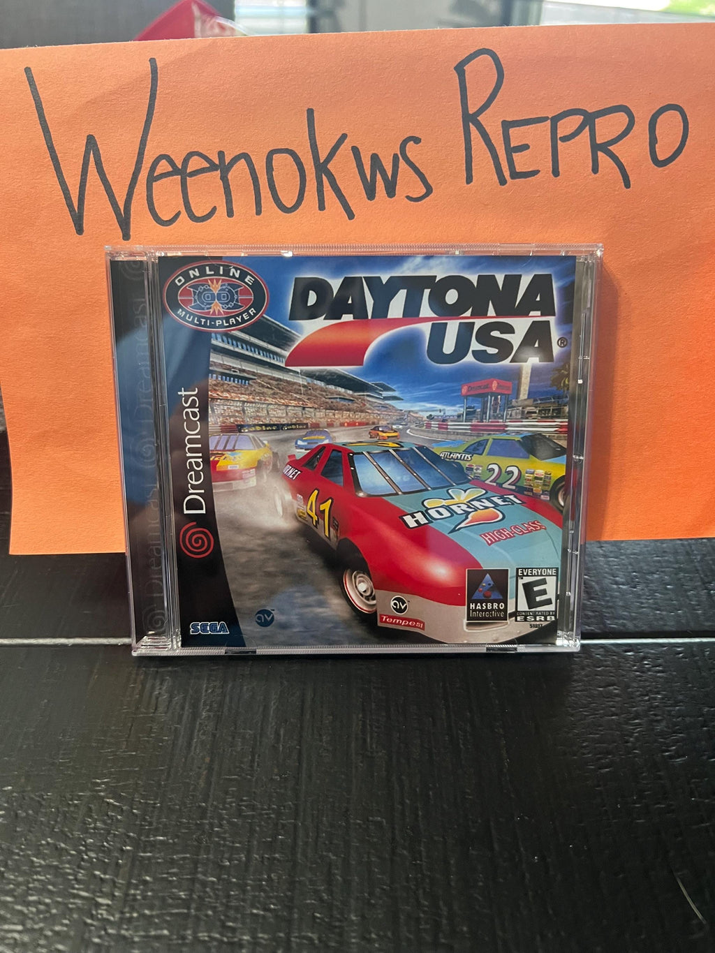 Daytona USA REPRODUCTION CASE No Disc Dreamcast