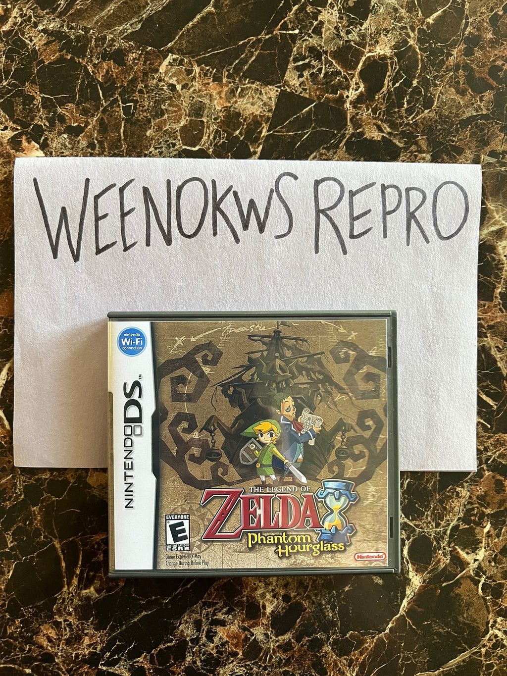 The Legend of Zelda Phantom Hourglass REPLACEMENT CASE No Game! Nintendo Ds