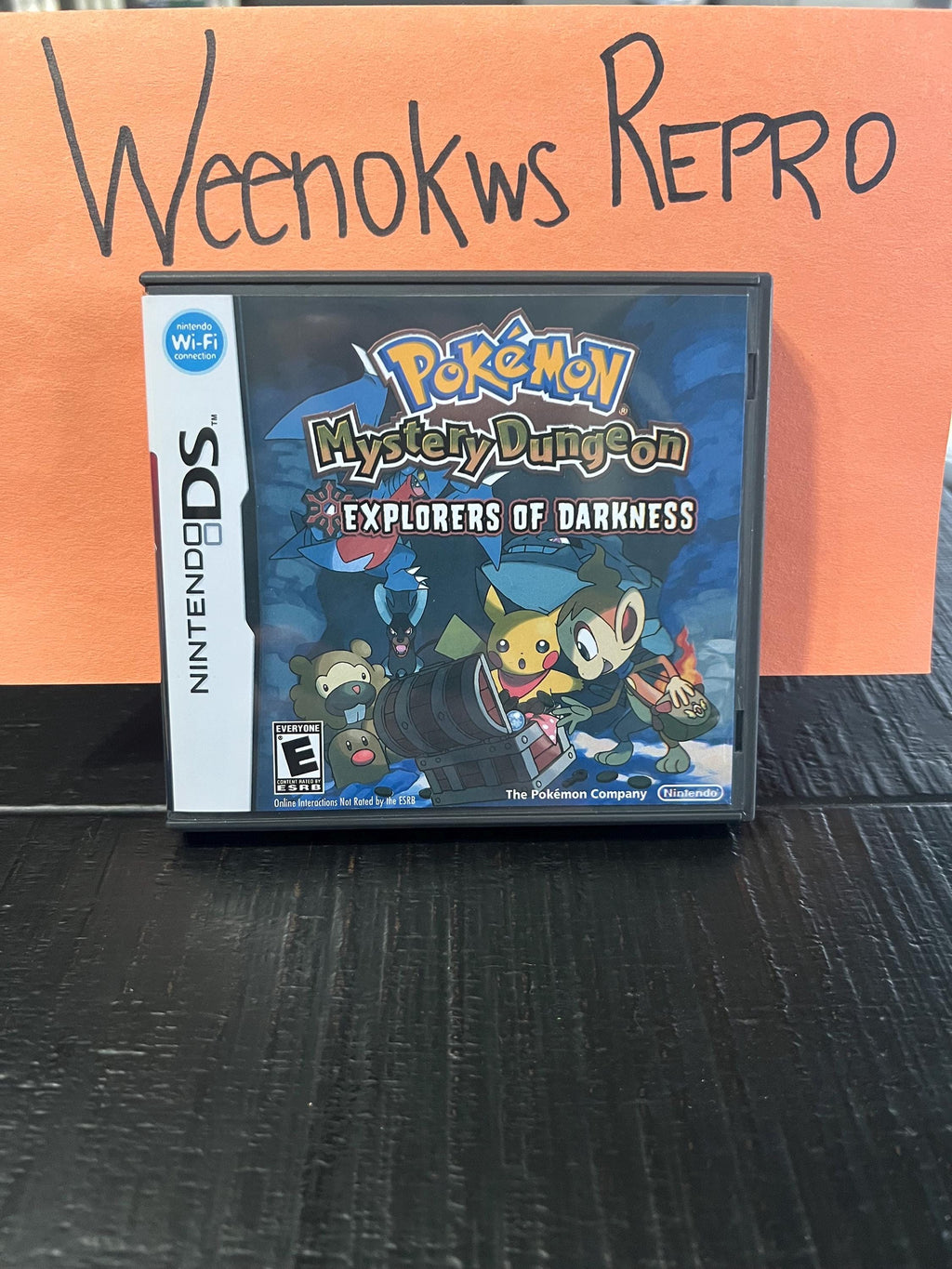 Pokémon Pokemon Mystery Dungeon Explorers  of Darkness REPLACEMENT CASE No Game! Nintendo Ds