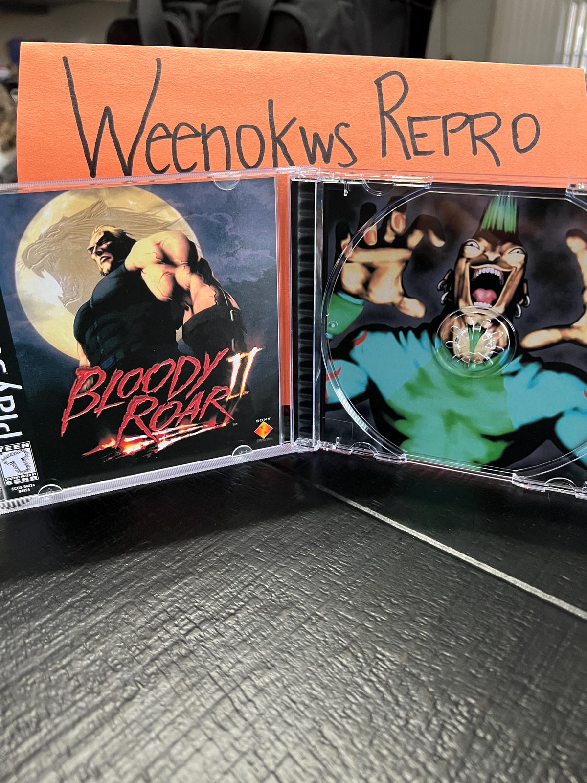 Bloody Roar 2 REPLACEMENT CASE No Disc! Ps1