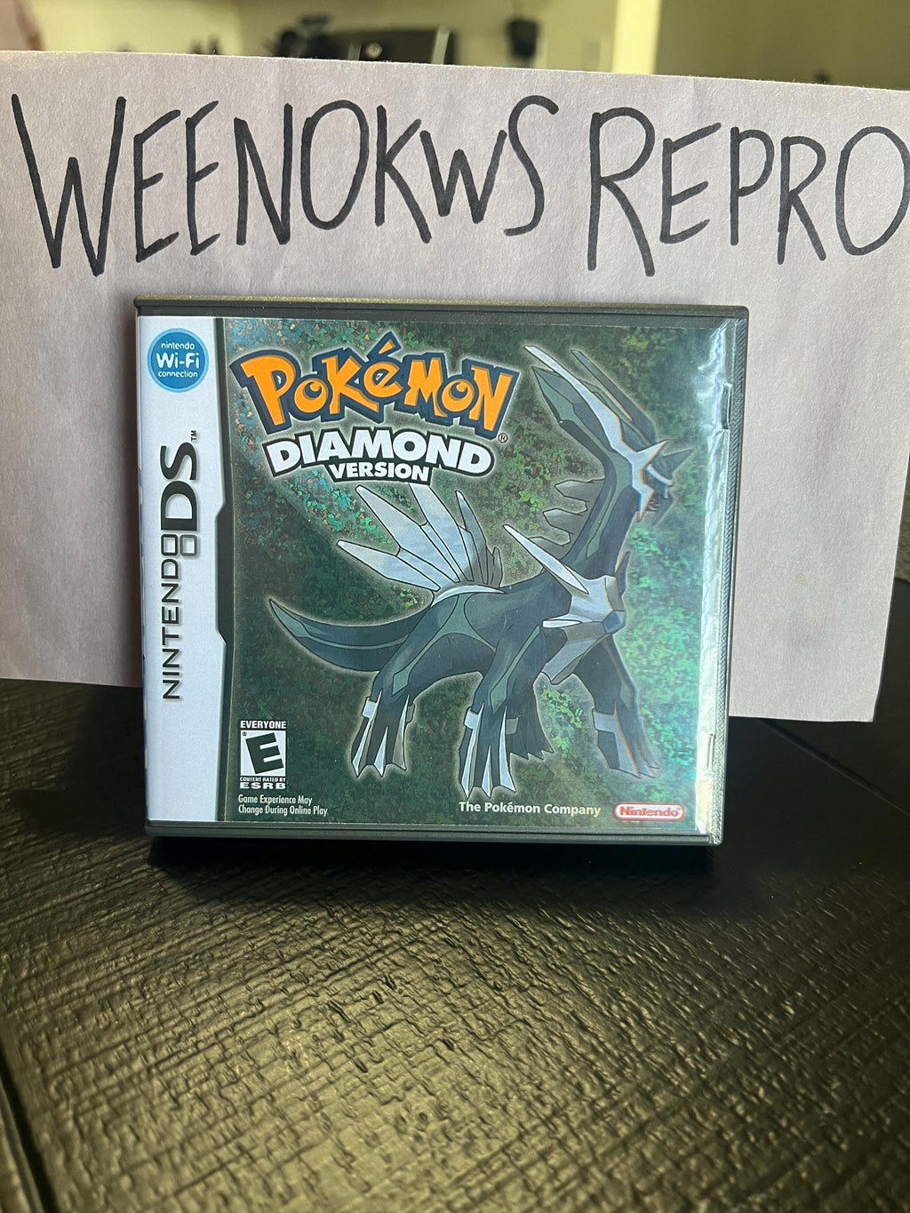 Pokémon Pokemon Diamond Version REPLACEMENT CASE No Game! Nintendo DS