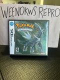 Pokémon Pokemon Diamond Version REPLACEMENT CASE No Game! Nintendo DS
