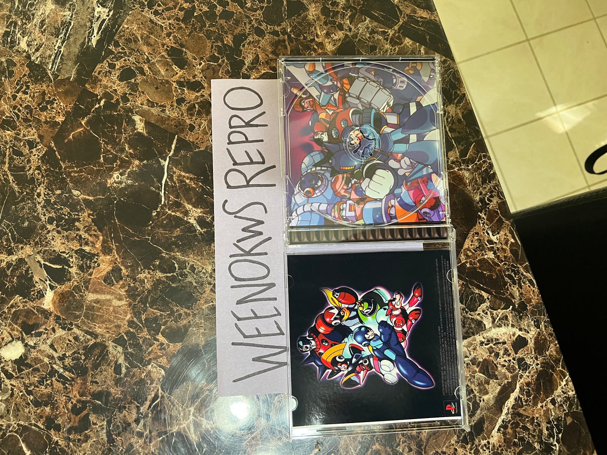 MegaMan 8 REPLACMENT CASE No Disc Ps1