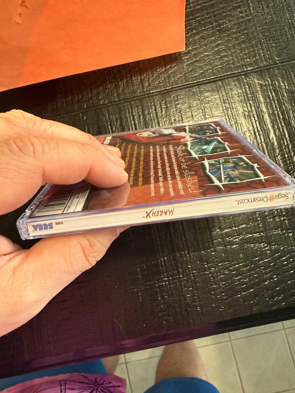 Maken X REPRODUCTION CASE No Disc Dreamcast