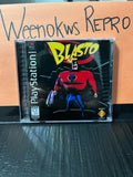 Blasto REPLACEMENT CASE No Disc ps1