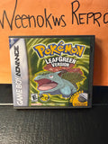 Pokémon Pokemon Leaf Green REPLACEMENT CASE No Game! Nintendo Gameboy Advance GBA