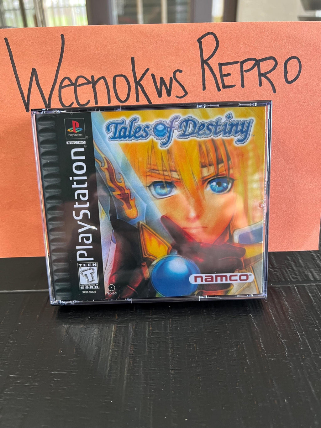 Tales of Destiny 1 REPLACMENTCASE No Disc ps1