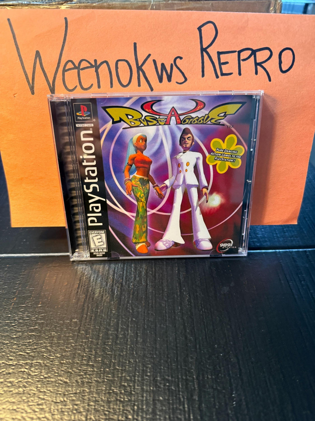 Bust A Groove REPLACEMENT CASE No Disc Ps1