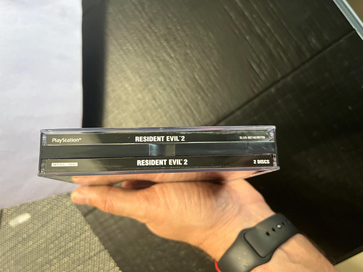 Resident Evil 2 Dual Shock Version REPLACEMENT CASE No Disc ps1