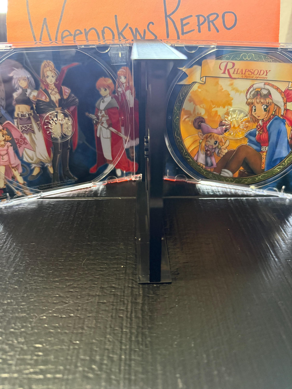 Rhapsody A Musical Adventure REPLACMENT CASE No Disc ps1